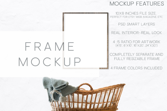 Download Nursery Wall Art Mockup Frame - Mockup frame Collection