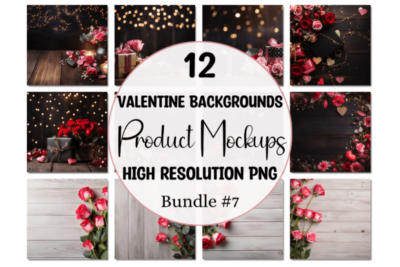 Download Valentine Background Product Mockup Pics - Premium Resources