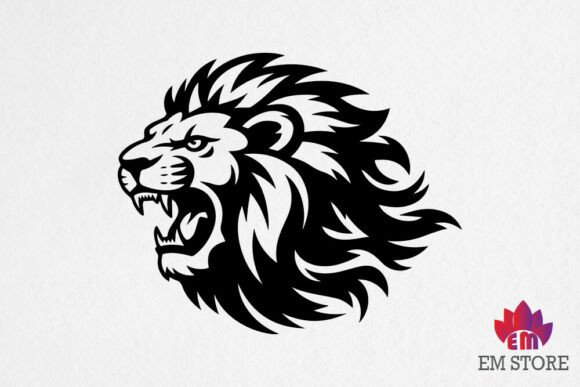 Download Roaring Lion Head SVG Lion Svg, Lion PNG - Lion head svg Collection