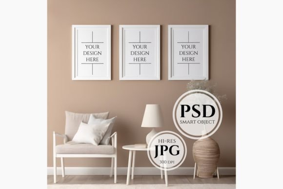 Download Frame Mockup, Wall Art Mockup Frame - Mockup frame Collection