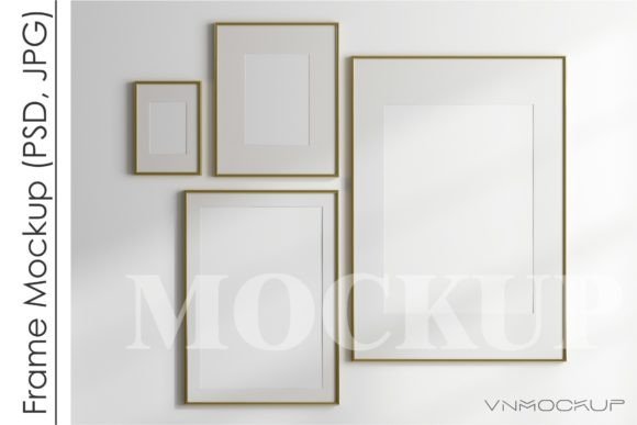 Download Gallery Wall Mockup, Frame Mockup - Premium Bundle