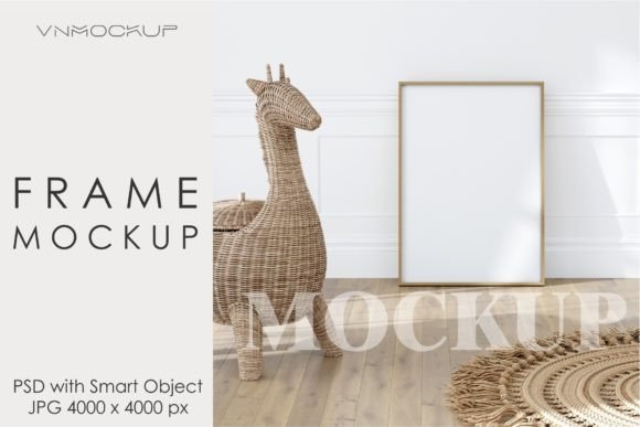 Download Mockup Frame in Kids Room Interior - Mockup frame Collection